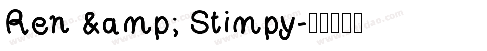 Ren & Stimpy字体转换